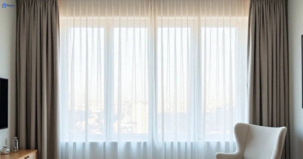 Restored vibrant drapes in stretton QLD after Matty Curtain Cleaning
